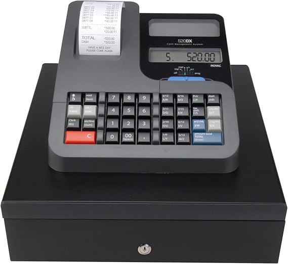 Royal 89395U 520DX Electronic Cash Register