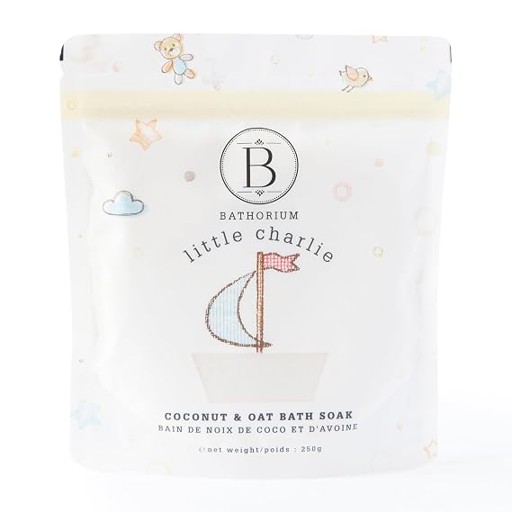 Bathorium Little Charlie Baby Bath Soak, Fragrance-Free, 9 oz