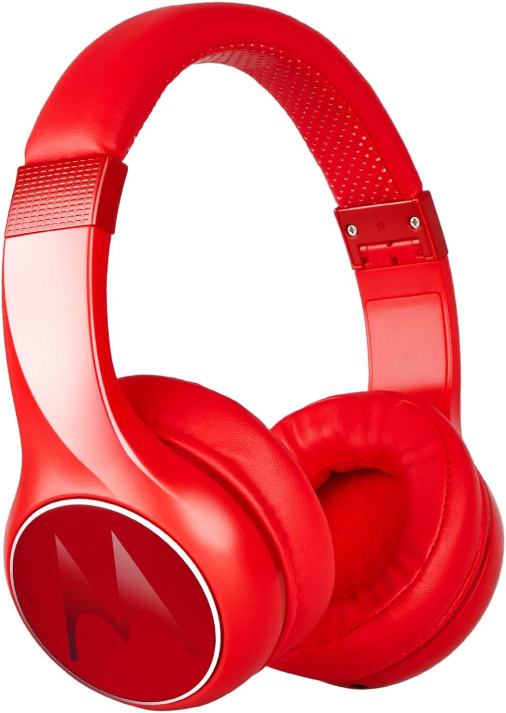 Motorola Escape 220 Wireless Headphones with Passive Noise Canceling | Bluetooth with Microphone | 24 Hour Battery Life | Voice Assistant Compatible Red