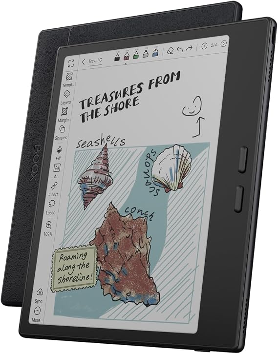 BOOX Tablet Go Color 7 (Gen 2) Renkli ePaper 7” 64 GB HD Android 13 E-Ink Ön Işıklı BT WiFi