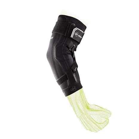 DonJoy Performance Bionic Elbow Brace II - X Large - Maximum Hinged Support for Elbow Hyperextension, UCL, Tommy John Ligament Injury, Dislocated Elbow for Football, Lacrosse, Basketball
