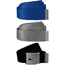 Nike Men's 3 Pack Web Belt