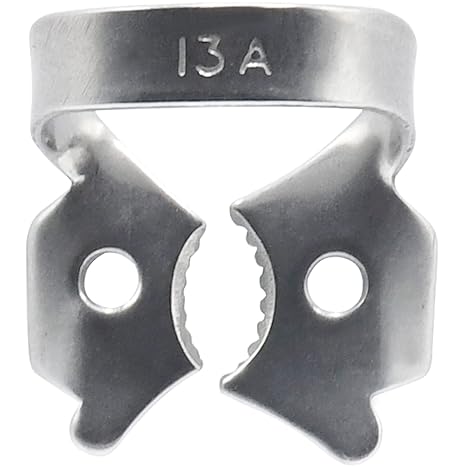 Dental Rubber Dam Clamps #13A Endodontic Dental Instruments