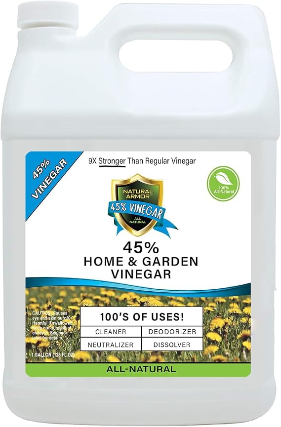 45% Vinegar Industrial Strength Concentrate (128 Oz Gallon, Refill)