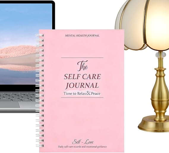 Self Care Journal,Personal Portable Wellness,Self Reflection Notebook Prompt Journal | for Women Adult Recording Reflection Care Meditation Gratitude Improvement