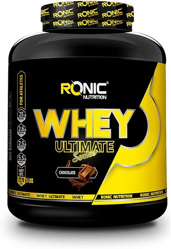 CULINARY CRAFTS Ronic Nutrition Ultimate Whey Protein Tozu Çikolata Aromalı 2270 Gr + 2 Adet Hediye