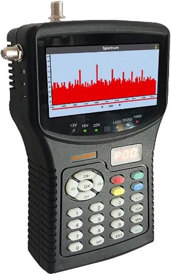 KPT-266ST+ Plus AHD DVB-S2 T2 -C Satellite Finder Meter HD Satellite TV Receiver Spectrum Analysis KPT-717ST(KPT-266ST)