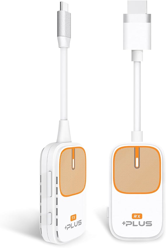 EZCast Pocket Plus Wireless Display Receiver & Transmitter | USB-C Compatible | Miracast & AirPlay Support | Works Without DP Alt Mode | Perfect for Meetings, Education, and Entertainment