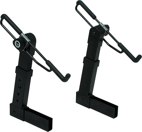 QUIK LOK Tilt, Height & Depth Adjustable Second Tier Add-on for M-91 (M-2BK),black