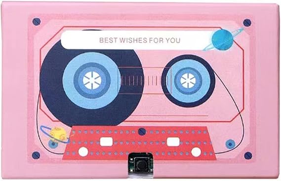 Voice Recording Cassette Tape Gift 30/60/300 Seconds Message Recorder Customizable Sound Greeting Card for Couple