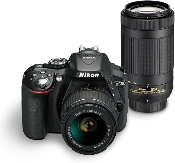 Nikon D5300 Digital SLR Camera Dual Lens Kit