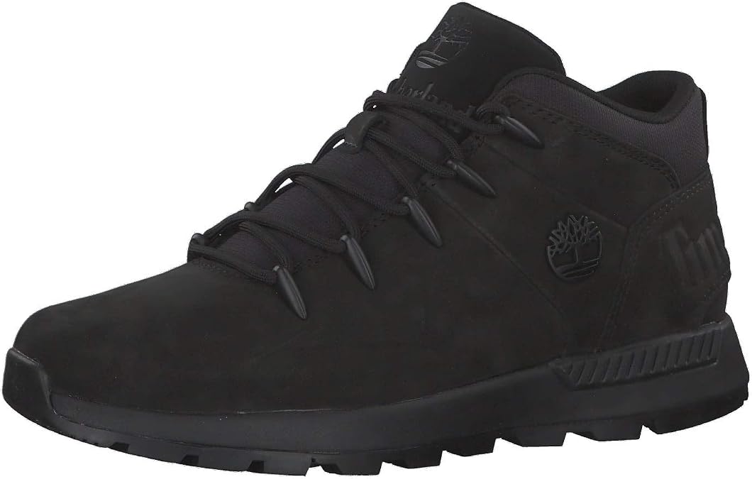 Timberland Euro Sprint Trekker Ankle Boots Men's Black Boots Shoes