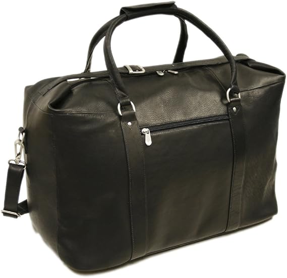 Piel Leather European Carry-On, Black, One Size