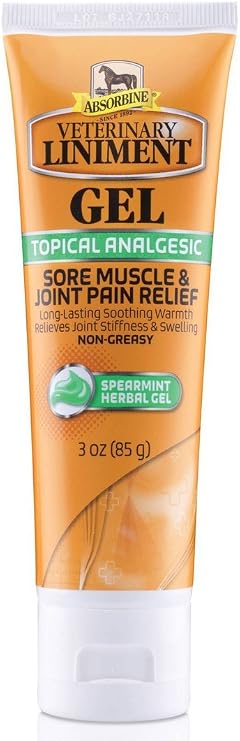 W F YOUNG 430507 Veterinary Liniment Gel , 3 oz