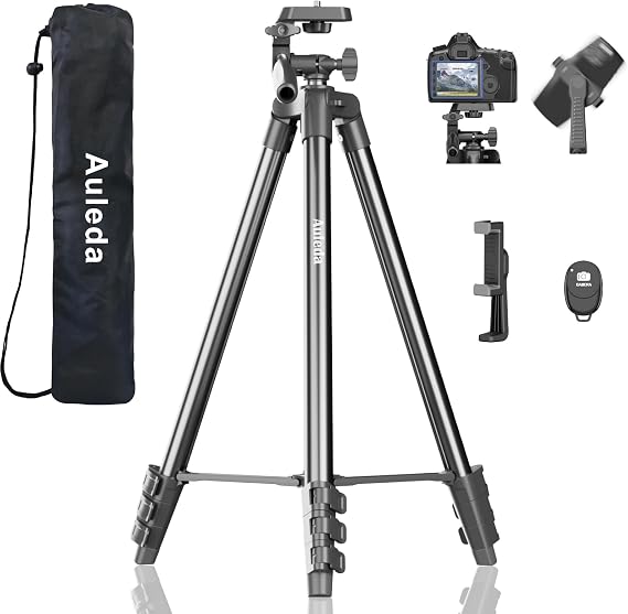 60 Camera Tripod Lightweight Travel Stand for Canon Nikon Phone