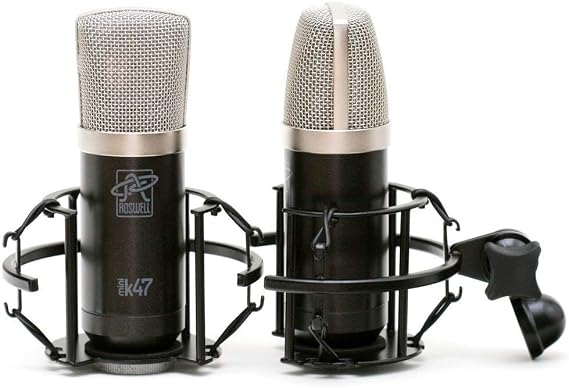 Roswell Pro Audio Matched Pair Mini K47 Microphones