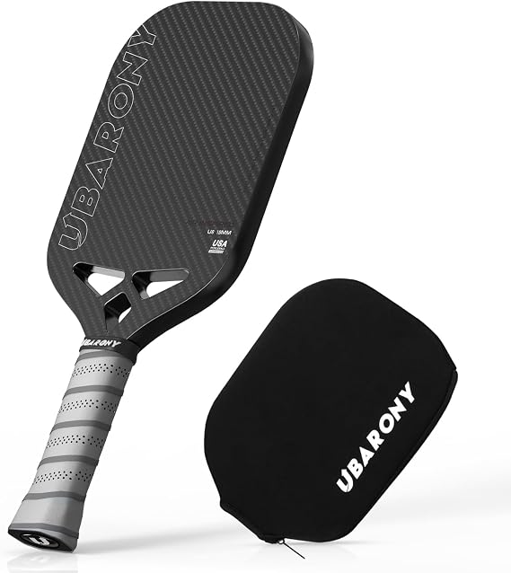 Carbon Fiber Pickleball Paddle with Textured Surface 19mm