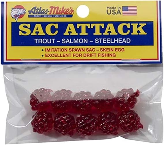Atlas Mike's Sac Attack Fishing Bait Eggs