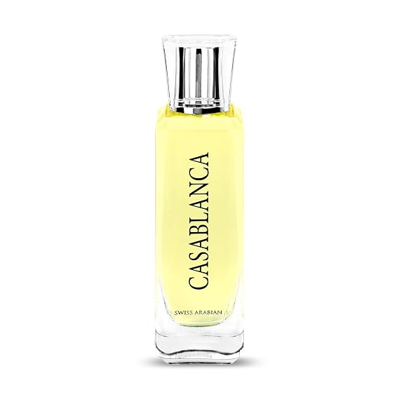 Swiss Arabian Casablanca - Luxury Products From Dubai - Long Lasting, Addictive Personal EDP Spray Fragrance - Seductive Signature Aroma - 3.4 Oz