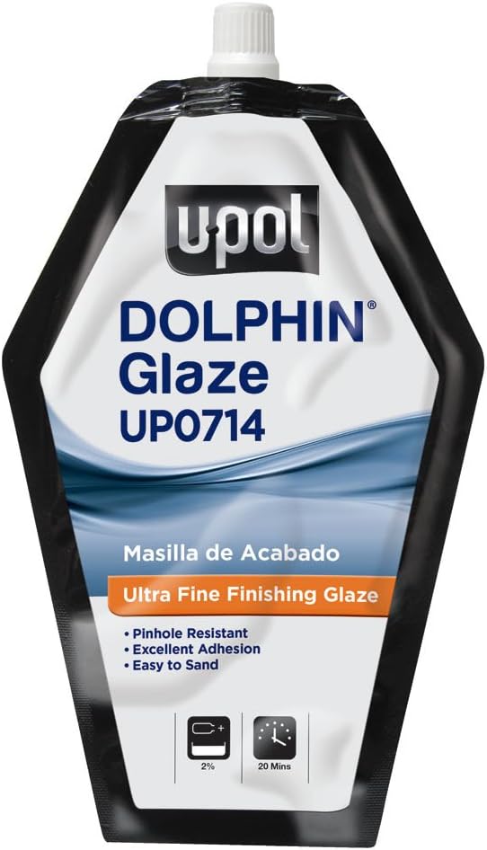 U-Pol Products 0714 Dolphin Glaze Self-Leveling Polyester Finishing - 440ml