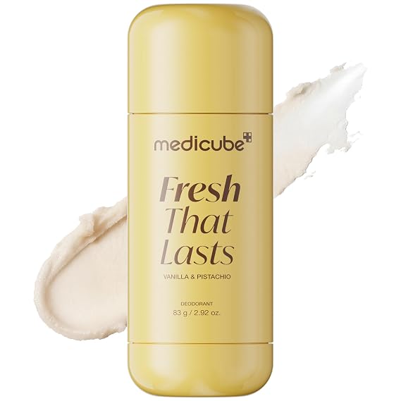medicube Deodorant with Kojic Acid Turmeric, Sweet Vanilla Scent, 2.92 oz