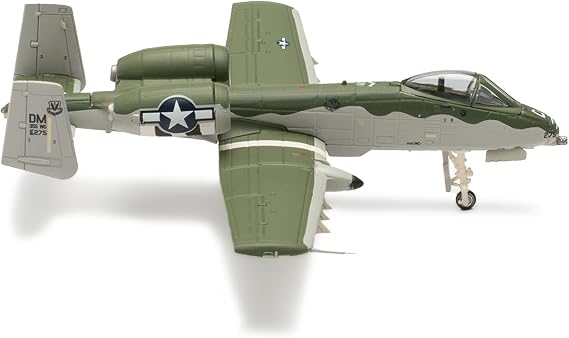 Herpa Military Model Airplane Fairchild A-10C Thunderbolt II US Air Force
