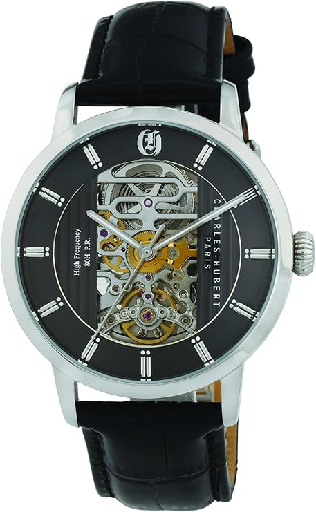Charles-Hubert 4013-B Stainless Steel Automatic Watch