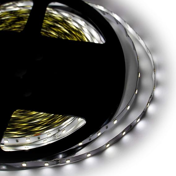 ABI 50ft/15M LED Light Strip Kit with 36V 70W DC Power Supply, 920 SMD 2835, Non-Waterproof, 6000K Daylight White