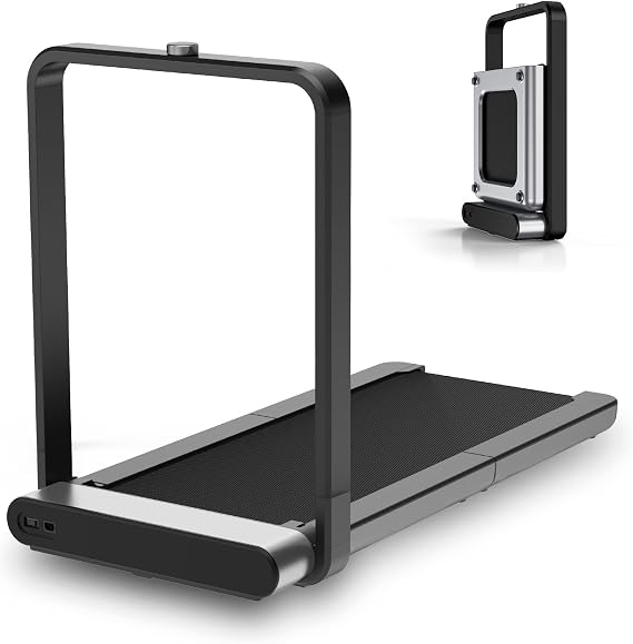 WALKINGPAD X21 Foldable Treadmill Smart Double Folding Walking Pad and Running Machine Fitness Exercise Gym Alternative 1.0-7.5MPH Support NFC LED Display Black