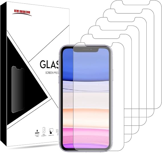 New Horrizon 6-Pack for iPhone 11 & XR Screen Protector
