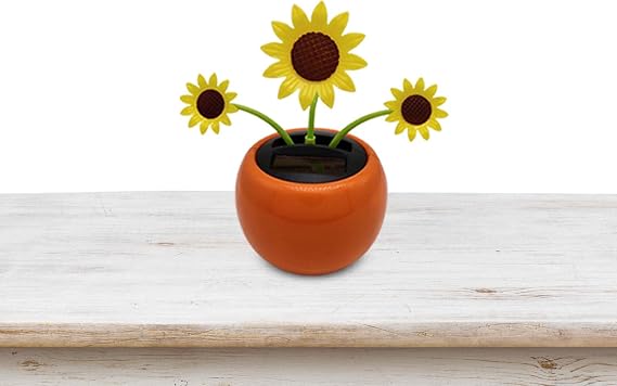 Solar Powered Dancing Flower,Solar Powered Dancing Flower | Flower Solar Powered Swinging Toys, Solar Dancing Flower for Car Dashboard Decoration Germplasm
