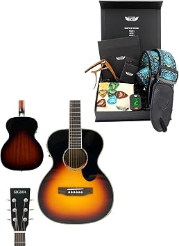 SIGMA 36.5 Acoustic Electric Guitar + Guitar Accessories Gift Box