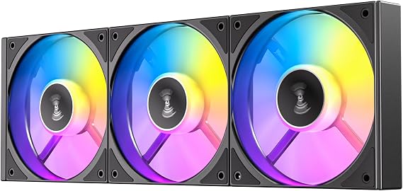 Antec C120 ARGB Siyah, 3x120mm PWM Fan, Daisy-Chain Kablo, ASUS Aura Sync Uyumlu, 12V, 1.32W, Siyah Kasa Fanı 3'lü Paket