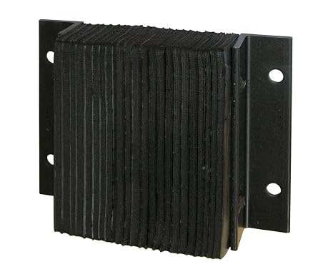 Herco 18" Laminated Rubber Loading Dock Impact Bumper