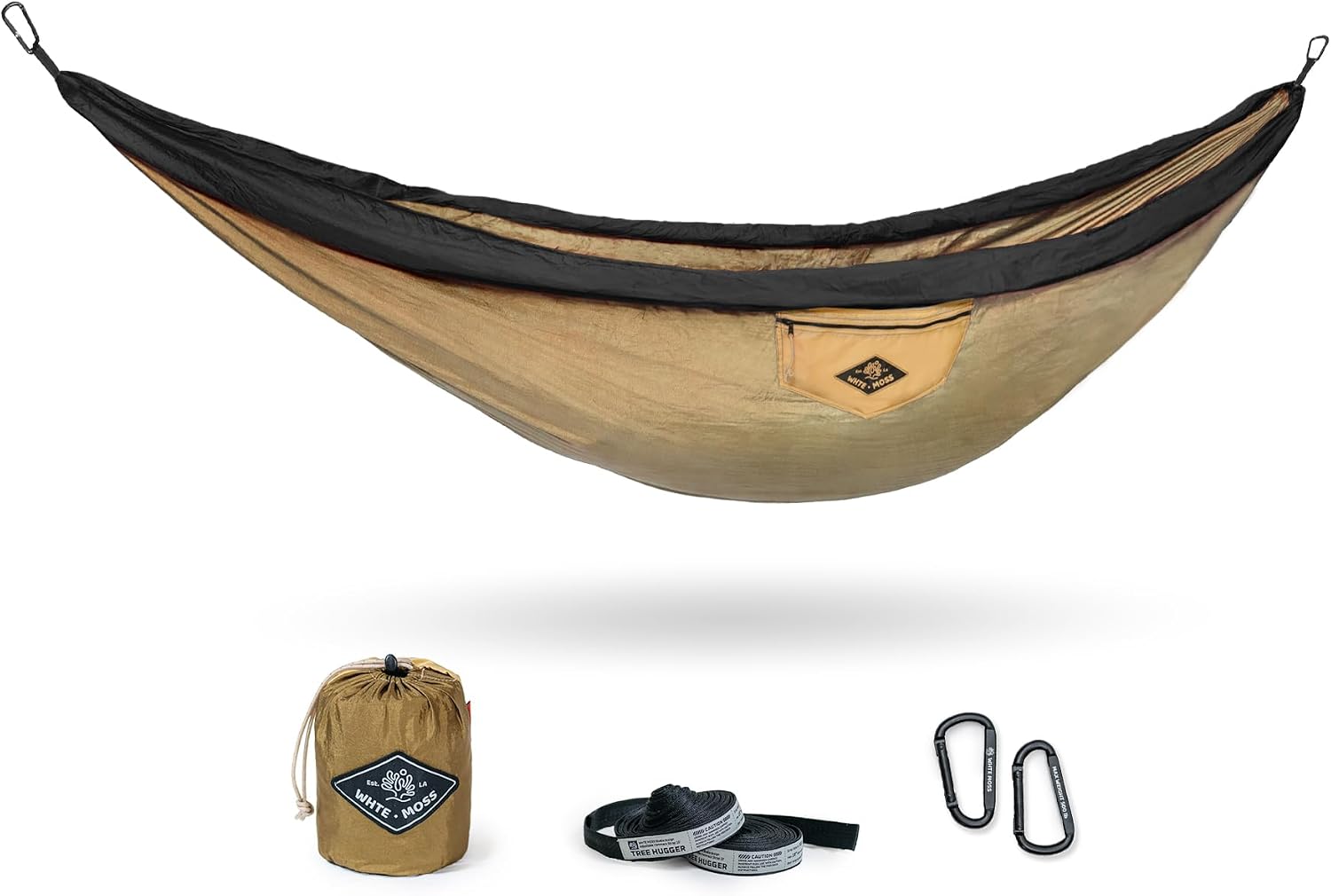 Suparpine II Hammock for Camping with Straps Included Sand, Double
