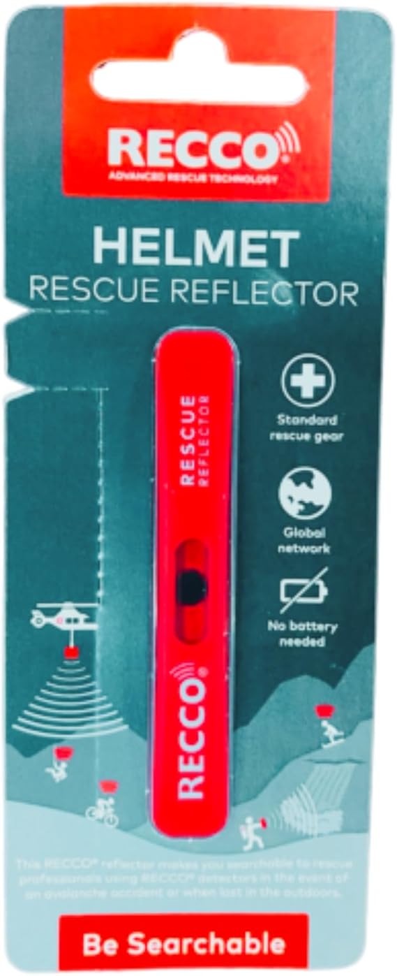 Ski Recco Reflector - Red
