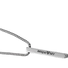 BITACS aespa ネックレス エスパ 誕生日 立体ペンダント KPOPメンバー ファッション アクセサ 応援グッズ 男女兼用 並行輸入品