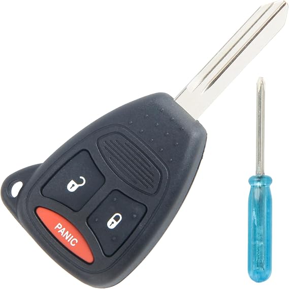 M3N5WY72XX Key Fob Shell Case Compatible with Caravan Town & Country Grand Caravan 2004-2007