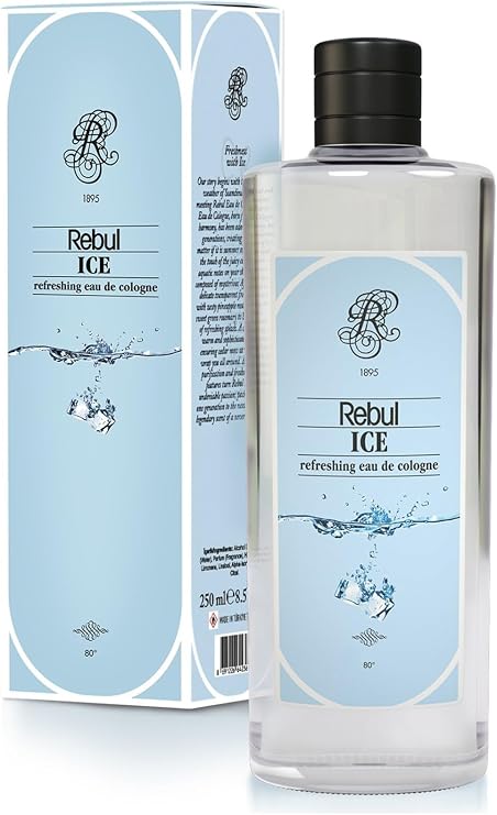 Rebul Ice 250 ml Cam Şişe Kolonya