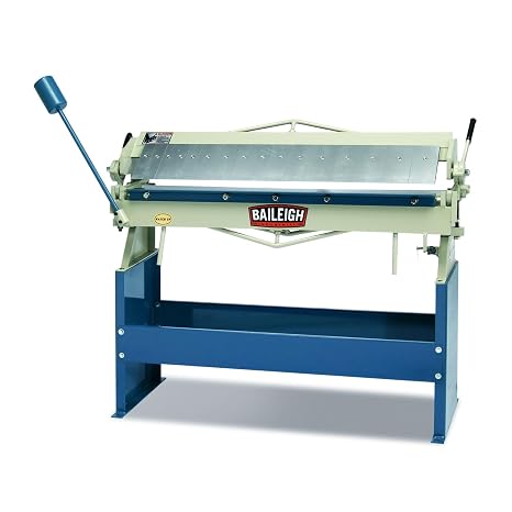 Baileigh 48-Inch Box & Pan Brake, 16-Gauge Mild Steel (Model BB-4816)