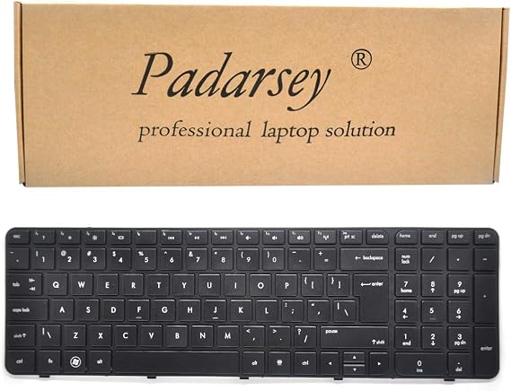 Replacement Keyboard with Frame for HP Pavilion G7-2000 G7-2100 G7-2200 G7-2300 G7Z-2000 G7Z-2100 G7Z-2200 G7Z-2300 G7Z-2400 (CTO) R39 Serise Black US Layout