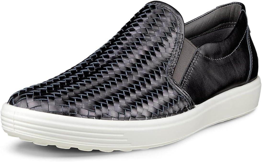 ECCO Mens Soft 7 Woven Slip on 2.0