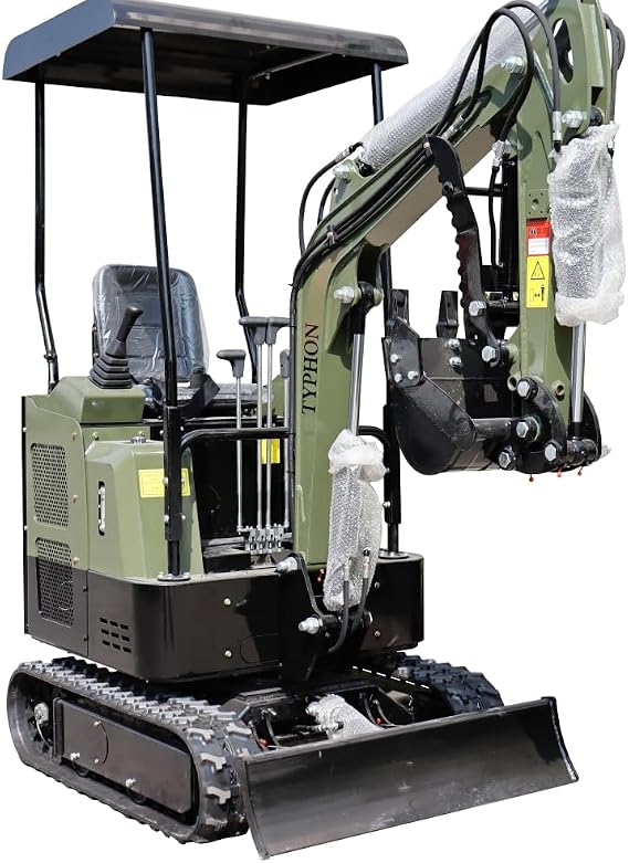 TYPHON TERROR XV STORM Mini Excavator 1.05 Ton 13.5hp Gas Trench Digger Engine USA