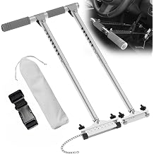 Portable Handicap Driving Hand Controlled Drive Assist,Car Hand Controls Device,for Injured, Handicap, Disabled Drivers,Cars Driving aids Hand Controls Device with Storage Bag