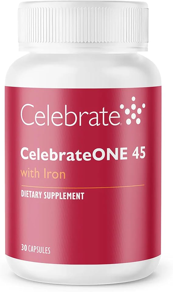 Celebrate Vitamins CelebrateONE 45 with Iron, 30 Once Daily Capsules