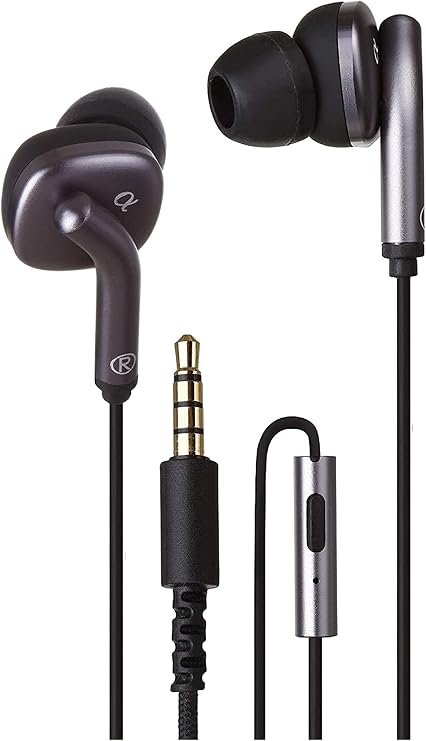 Alphasonik Premium In Ear Noise Isolating Headset Earphones/Earbuds/Headphones with Stereo Microphone & Remote Control Made for Apple iPhone iPad iPod Samsung Galaxy and More IOS/Android Smartphones