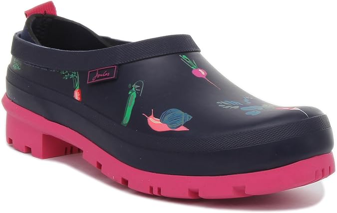 Joules Women's Wellington Boot Rain, Nvyvegg, 6