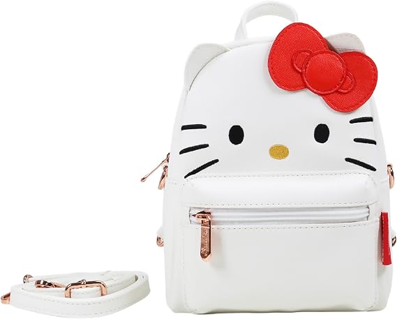 Hello Kitty Premium Mini Backpack, Kawaii Gifts, 22 x 17 cm