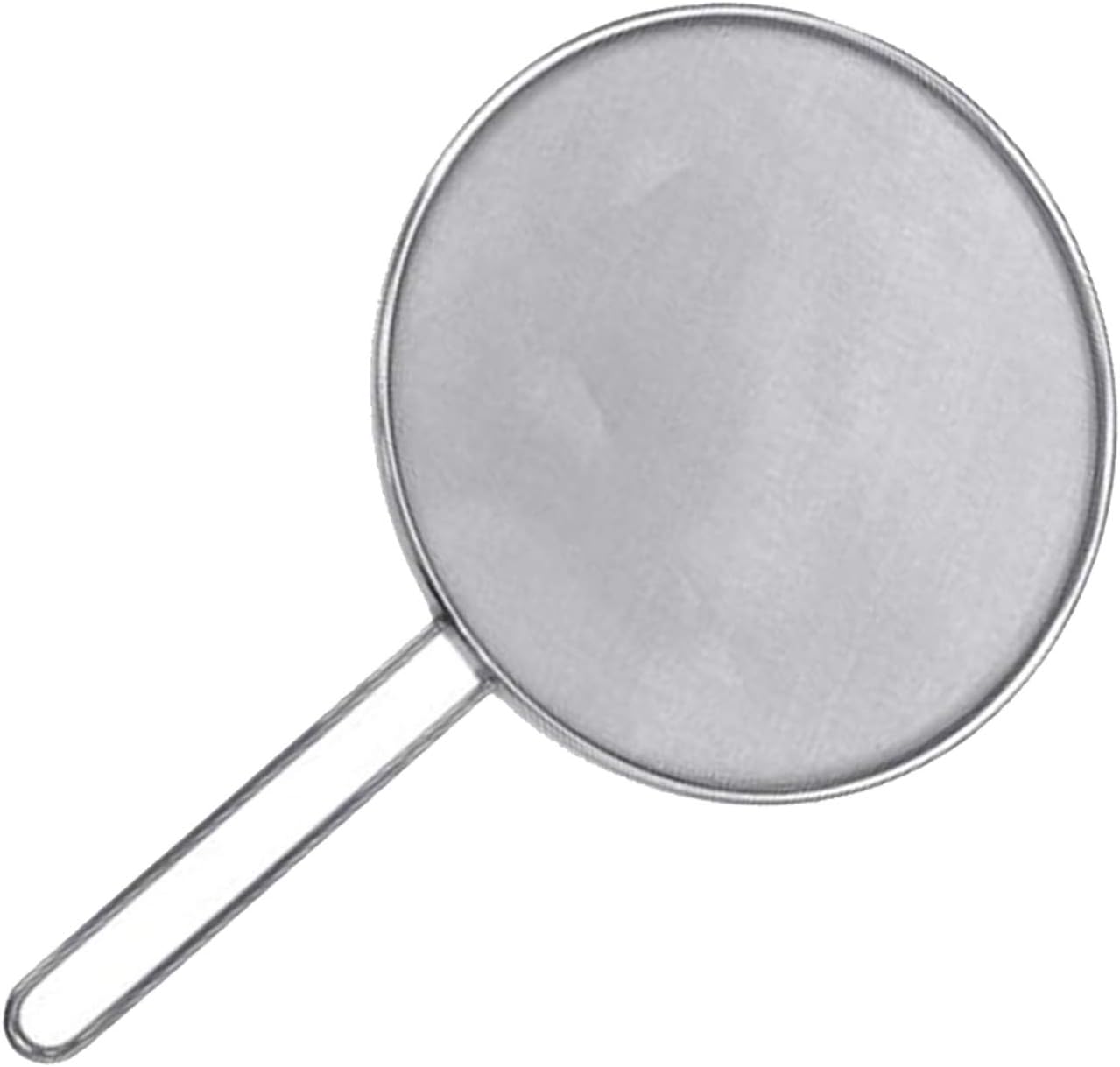 TopHomer Splatter Screen Splash Stainless Steel Non-Stick Splatter Screen Splash Guard Handing Practical Kitchen Frying Pan Oil Proofing Lid