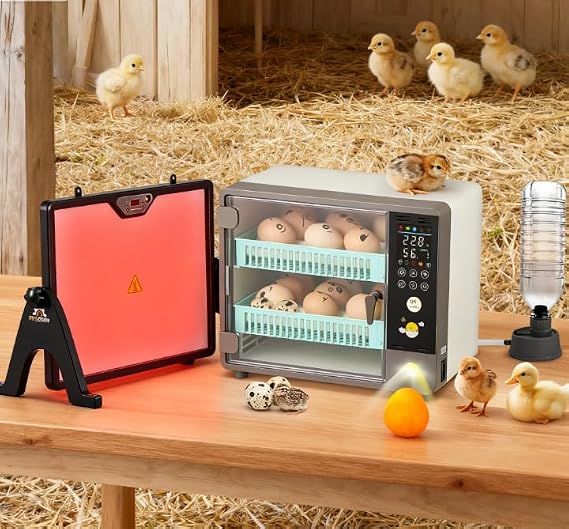 Chicken Coop Heater + Incubators for Hatching Eggs